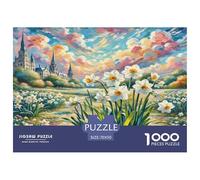 Narcisse Puzzle 1000 Pièces Cadeau Unique Jeu ÉduChatif Défi Jouet À De Qualité Supérieure Peinture Art pour Adultes Et Enfants 70x50cm/1000pcs