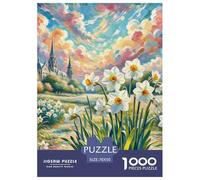 Narcisse Puzzle 1000 Pièces Puzzles Moderne Classiques De Qualité Stimulant Cadeau Adultes Et Enfants À Partir De 12 Ans 70x50cm/1000pcs