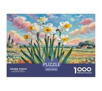 Narcisse Puzzles 1000 Pieces Cadeau Unique Jeu ÉduChatif Défi Jouet À De Qualité Supérieure Peinture Art pour Adultes Enfants 70x50cm/1000pcs