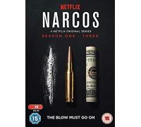 Narcos: The Complete Seasons 1 - 3 ( Exclusive Artwork) DVD BOX- SET