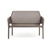 NARDI banc pour extérieur NET BENCH (Gris tourterelle - Polypropylène PRV)