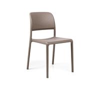 Nardi Bora Bistrot Tortora Chaise Empilable Polypropylène AntiUV Jardin