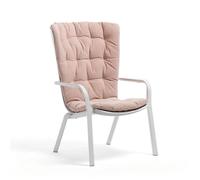 NARDI coussin pour fauteuil FOLIO (Rose - Tissu Sunbrella)