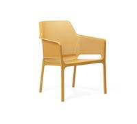 Nardi Fauteuil Détente Net Moutarde Polypropylène Fiber Verre Meubles Décoration