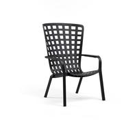 NARDI fauteuil pour l'extrieur FOLIO (Anthracite - Polypropylne PRV)