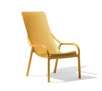 NARDI fauteuil pour extérieur NET LOUNGE (Moutarde - Polypropylène PRV)