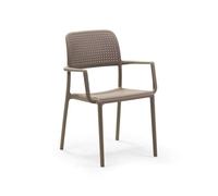 NARDI - Bora Chaise avec accoudoirs, tortora