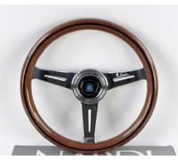 Nardi NARDI Volant classique 330 mm Bois d'acajou avec rayons polis Pièce # 5061.33.3000