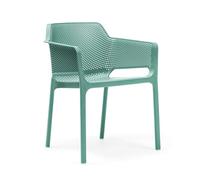 NARDI set de 4 chaises avec accoudoirs pour extérieur NET (Saule - Polypropylène PRV)