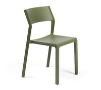 NARDI set de 4 chaises pour extérieur TRILL BISTROT (Agave - Polypropylène PRV)