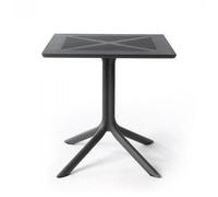NARDI table carré pour l'extérieur CLIPX 70 (Anthracite - Fibre de verre polypropylène et DurelTOP)