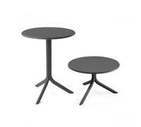 NARDI table ronde pour l'extérieur SPRITZ (Anthracite - Polypropylène PRV)