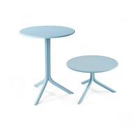 NARDI table ronde pour l'extérieur SPRITZ (Bleu clair - Polypropylène PRV)