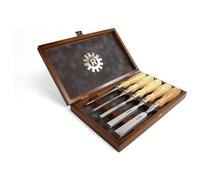 Narex Richter Lot de 5 burins biseautés