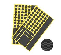 Narisley Lot de 92 rubans adhésifs antidérapants à friction améliorée pour une utilisation en intérieur et en extérieur - Personnalisable, durable, prédécoupé pour tasse, poignée d'outil, manette de