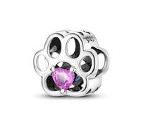 NARMO 925 Charms en Argent Sterling pour Pandora Bracelets Pendentif Charms pour les Femmes Hamsa Main Evli Yeux Charms Bracelet Argent Charms, Argent, Zircone cubique