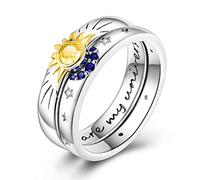 NARMO 925 Sterling Silver Lady ring Star River Universe ring bague de personnalité bague unique taille 52