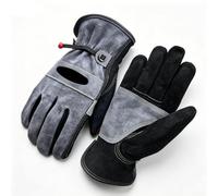 Naroote 1 Paire de Gants de Travail, Gants de Jardinage avec Doublure en Coton Anti-Perforation, avec Sangles Élastiques aux Poignets, Maintien Sûr, pour le Bâtiment, le Jardinage (2022G L)