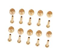 Naroote 10 Pack Frein Disque Olive Raccords, Compatible avec BH90 BH59 | Joint anti-fuite, raccords de frein hydrauliques de remplacement antirouille, en cuivre et en acier inoxydable