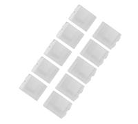 Naroote 10 Pièces Support de Batterie en Plastique Transparent Durable Conteneur de Stockage pour 3/4/5/6 Organisateur Résistant à l'humidité pour Les Amateurs de Plein Air Matériau: ABS