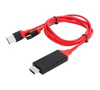 Naroote 1080p USB to -Compatible Cable for Mobile Phones and Tablets,