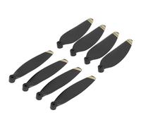 Naroote 2 Paires D'hélices de Drone de Remplacement équilibrées avec Précision pour Mini 2, Accessoires de Vol Silencieux pour Adultes, Matériel PC (Décor doré)