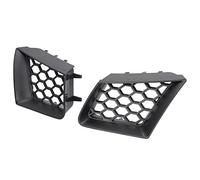 Naroote 2 Pièces de Calandre Supérieure Avant Noire Mate de Remplacement Direct pour SEAT Cordoba 6L 2002-2009, Matériau de Haute qualité, pour les Amateurs de Voitures