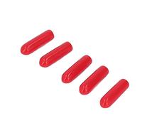 Naroote 200 Pièces Embout à Vis Flexible PVC Filetage Mâle Couvercle de Protection Ignifuge Résistance à la Corrosion Joint Protecteur pour Cylindres d' (4mm/0.16in)