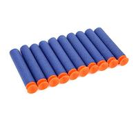 Naroote 21 Sacs en Mousse EVA de 7,2 Cm, Accessoire de Jouet de Tir à Tête Ronde Creuse à Cinq Trous, Jouet de Tir avec 4 Types, Idéal pour Les Enfants et Les Adultes, Jeu d'intérieur et