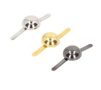 Naroote 300 Mini Attaches Parisiennes pour Projets de Bricolage, Attaches en Laiton Solides et Durables en Argent, or et Gris Argenté, Idéales pour le Scrapbooking, les Albums Photos et les Arts