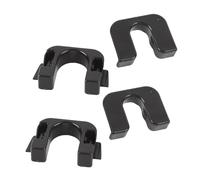 Naroote 4 Pièces Clip de Support de Fixation D'étagère Arrière pour B-, Matériau ABS Durable pour Charges Lourdes