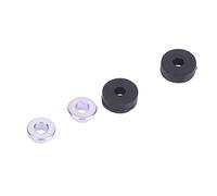 Naroote Accessoires RC, Pièces de Rechange en Caoutchouc à Axe Horizontal pour Avion télécommandé V977 V966 XK K110