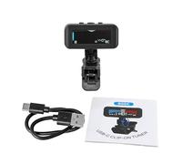 Naroote Accordeur de Guitare, Accordeur Chromatique, de Musique Rotatif Pliable Portable avec écran Couleur HD et Batterie Rechargeable, Idéal pour Guitare Basse Violon ukulélé (/800C)