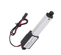 Naroote Actionneur Linéaire électrique, 12 V, 64 N, Vitesse à Vide de 15 | Micro Moteur, Corps en Aluminium et Plastique, équipement Agricole, Automatisation D'usine, Interrupteur de Fin de Course,