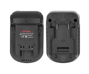 Naroote Adaptateur de Batterie pour DW18ML, 18V | Matériau ABS + PC durable, compatibilité avec échange de batterie, installation facile