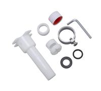 Naroote Adaptateur de Buse de Baignoire, 4 en 1 pour Tuyau de 1/2 Pouce | Conception polyvalente, compatible avec différentes tailles, installation facile, construction en plastique durable