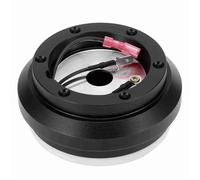 Naroote Adaptateur de Moyeu de Volant de Rechange, Connecteur Robuste adapté pour/Del Sol//Prelude/CRX, Matériau Haute Résistance à 6 Boulons pour Conducteur de Voiture de Course