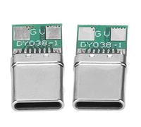 Naroote Adaptateur Mâle USB C Précis, Charge Rapide et Durable pour Téléphones, Ordinateurs Portables, Caméras, Projecteurs 3A 20V 8 Broches pour Appareils Numériques (Type C mâle 20 V)
