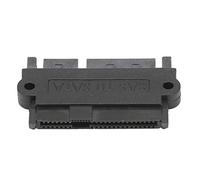 Naroote Adaptateur SAS vers Convertisseur de Puissance Haute Vitesse pour Disque Dur de Carte Mère 15PIN 5" (BLACK)