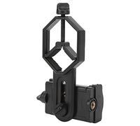 Naroote Adaptateur Universel pour Smartphone pour Télescope Monoculaire et Jumelle, Support de Téléphone Réglable en Alliage D'aluminium pour la Photographie, adapté aux Diamètres D'oculaire 25