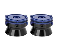 Naroote Adaptateurs de Douille Nab en Alliage d'aluminium, Installation Facile, Ouvreur de 10 Pouces, 1 Paire en Vrac pour Magnétophone Bobine à Bobine (Black)
