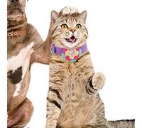 Naroote Adorable Collier de Dressage coloré en Microfibre pour Chien et Chat pour Jouer, Faire de l'exercice et Photographier, fabriqué à Partir de Matériaux de qualité Supérieure, Réglable pour la