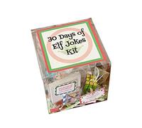 Naroote Adorable Ensemble de Jouets Elfe Compte à Rebours de Noël, Coffret Cadeau de Noël Amusant pour Enfants, Kit de Jouets Elfe de L' de Passionnant pour Jeux Parents-Enfants, 15 X 15 Cm, (156.00)