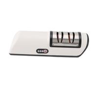 Naroote Aiguiseur de Couteaux électrique à 2 Niveaux, Dispositif d'affûtage en Caoutchouc Antidérapant, Outil de Cuisine Multifonction Rechargeable Rapide, Idéal pour la Cuisine