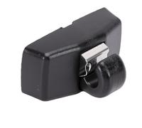 Naroote Ajustement Intérieur pour Pare-Soleil Clip Support Support sécurisé pour Véhicules ABS Durable Anti Vibration qualité Clip 1 X unité (Black)