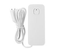 Naroote Alarme Intelligente de Détecteur de Fuite D'eau WiFi avec Notification APP pour la Surveillance de la Maison - Capteur de Fuite alimenté par Batterie, Placement Flexible, évite les Réparations