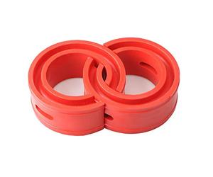 Naroote Amortisseur à Ressort Hélicoïdal de Voiture, Coussin de Pare-chocs Anti-Vibration, Améliore le Confort de Conduite et Protège le Système de Suspension (D)