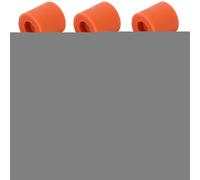 Naroote Amortisseur de Choc de Colonne de Nivellement de Lit Chaud en Silicone Stable de 16mm pour Imprimante 3D Ensemble de 12 Pièces pour les Amateurs D'