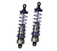 Naroote Amortisseur de Voiture RC, 2 Pièces Stables, Amortisseur de Choc en Métal pour Accessoire de Pièces de Rechange de Camion de Voiture 1/10 RC (92mm)