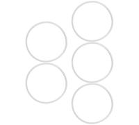 Naroote Anneaux d'étanchéité en Silicone pour Autocuiseur 5 Pièces, Remplacement Durable et Facile à Nettoyer pour les Autocuiseurs de Cuisine en Silicone de qualité Alimentaire (26CM)